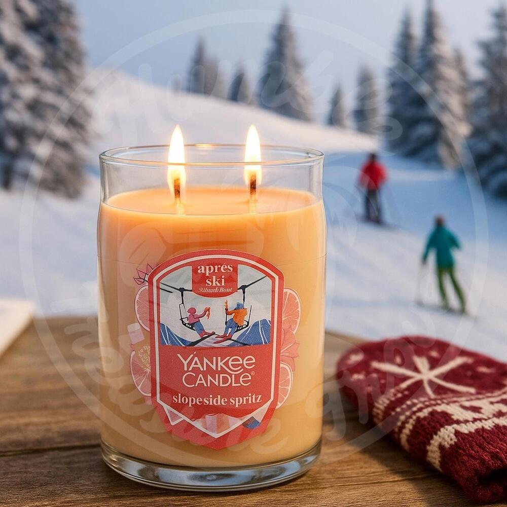 Yankee‎ Candle Slopeside Spritz 20 oz Tumbler - Après-Ski Apple & Pineapple Fizz